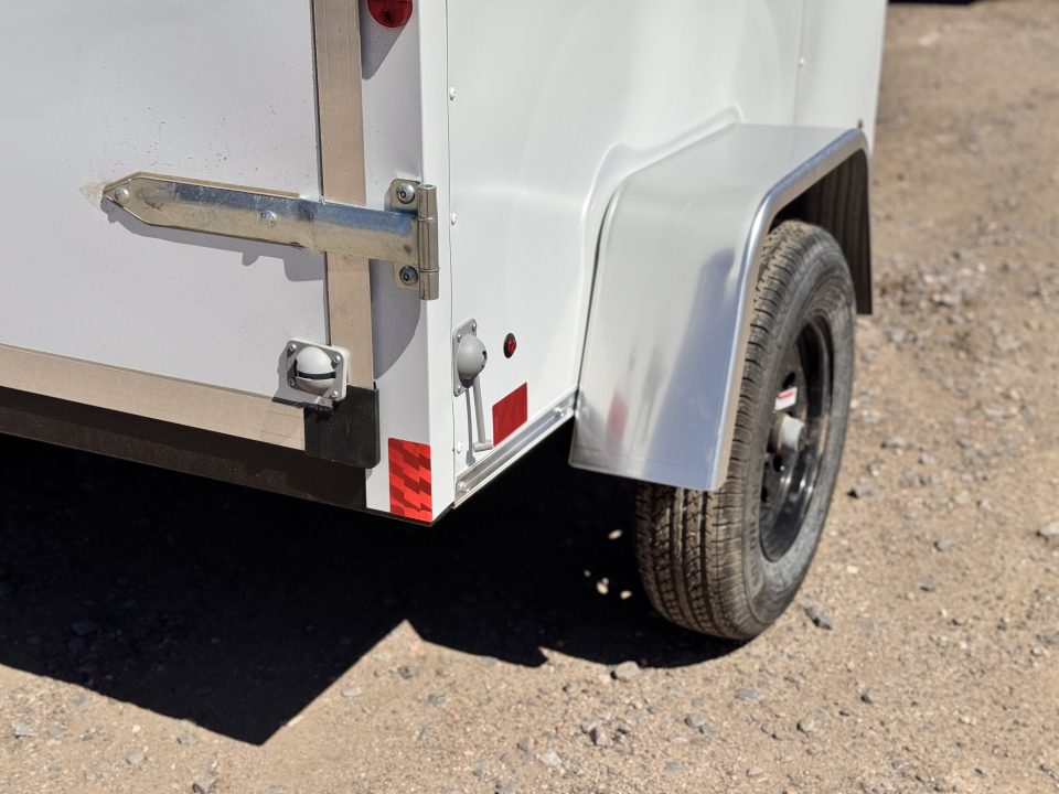 New 2026 Cross Trailers 4-6-1V Enclosed Barn Door 2K GVWR