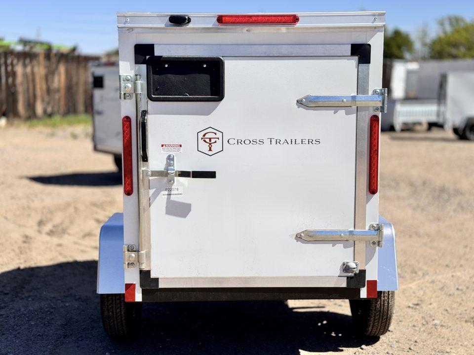 New 2026 Cross Trailers 4-6-1V Enclosed Barn Door 2K GVWR