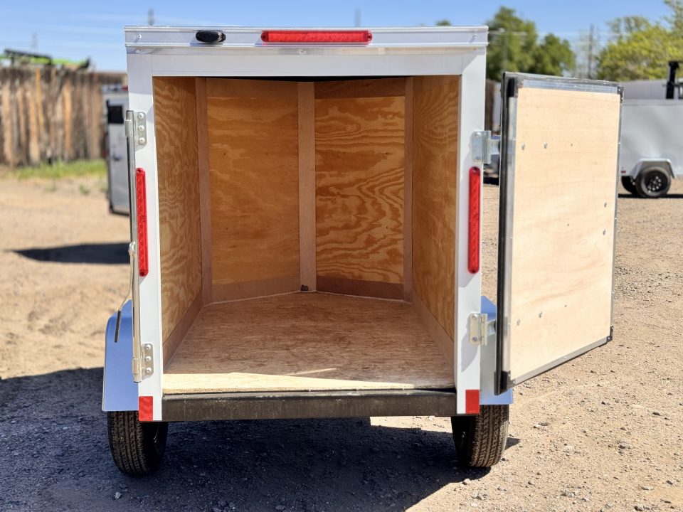 New 2026 Cross Trailers 4-6-1V Enclosed Barn Door 2K GVWR