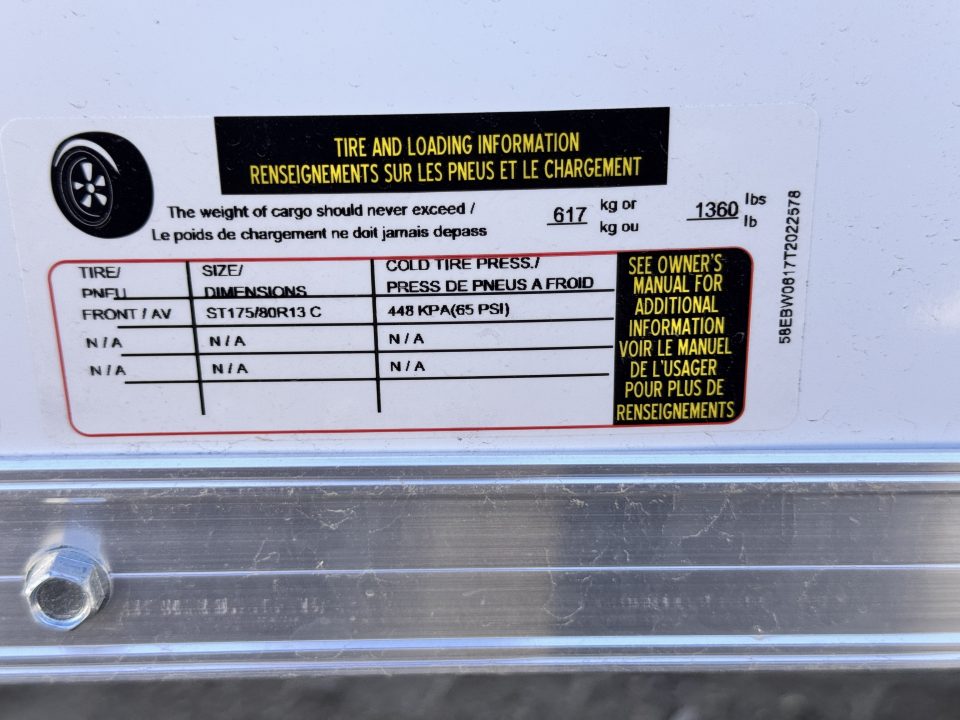New 2026 Cross Trailers 4-6-1V Enclosed Barn Door 2K GVWR