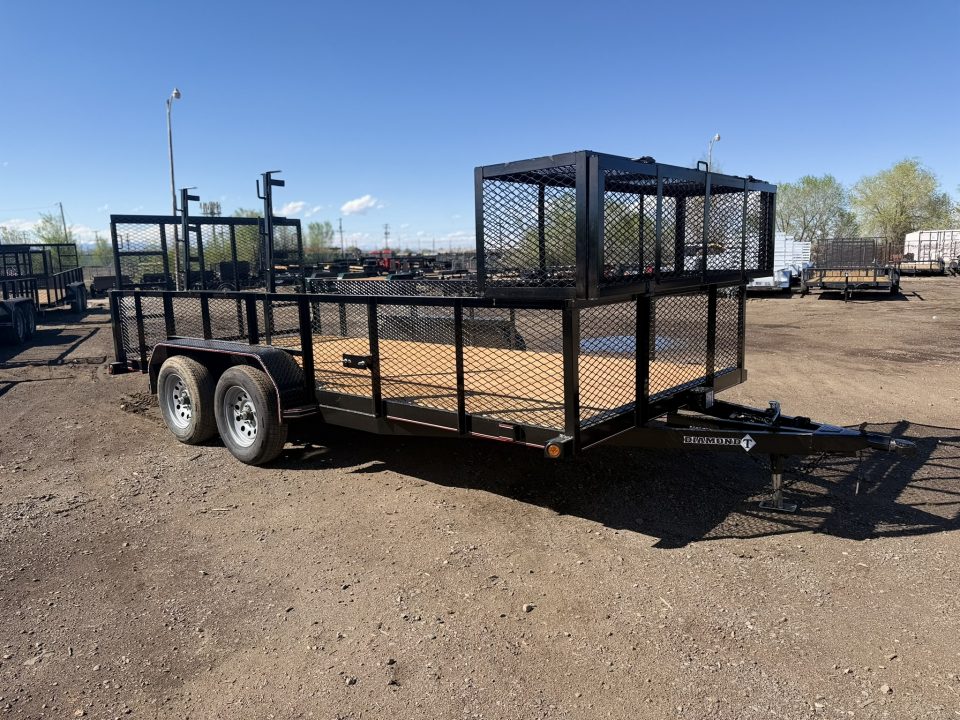 New 2026 Diamond T 7-16-2H Landscape Ramp gate Utility 7K GVWR