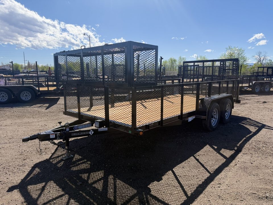 New 2026 Diamond T 7-16-2H Landscape Ramp gate Utility 7K GVWR