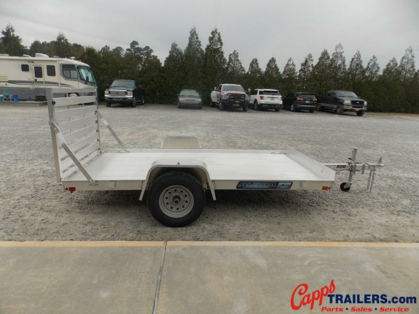 New 2027 Aluma AL 6310ESA-S-TG Utility Trailer