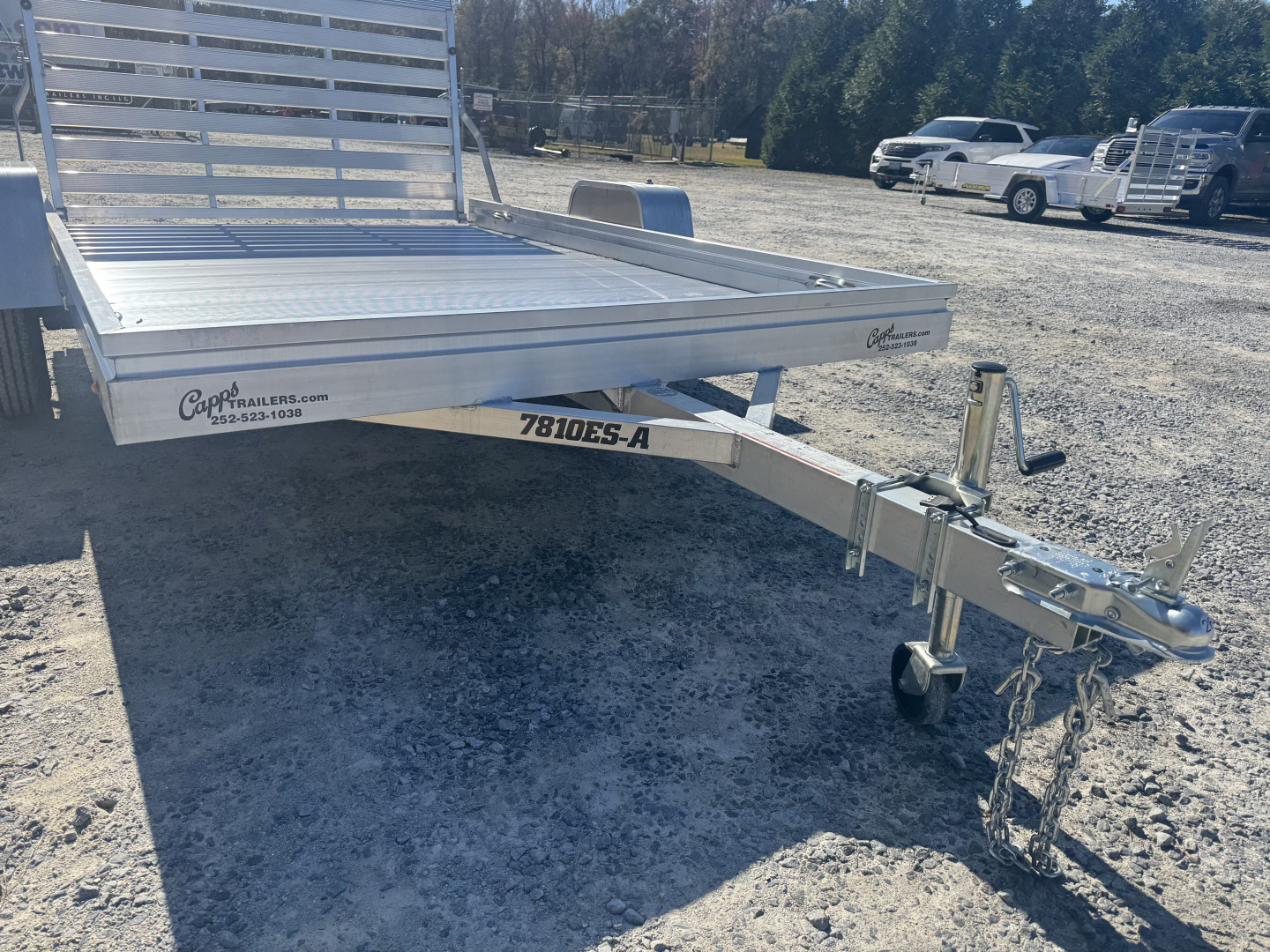 New 2027 Aluma 7810ESA Utility Trailer