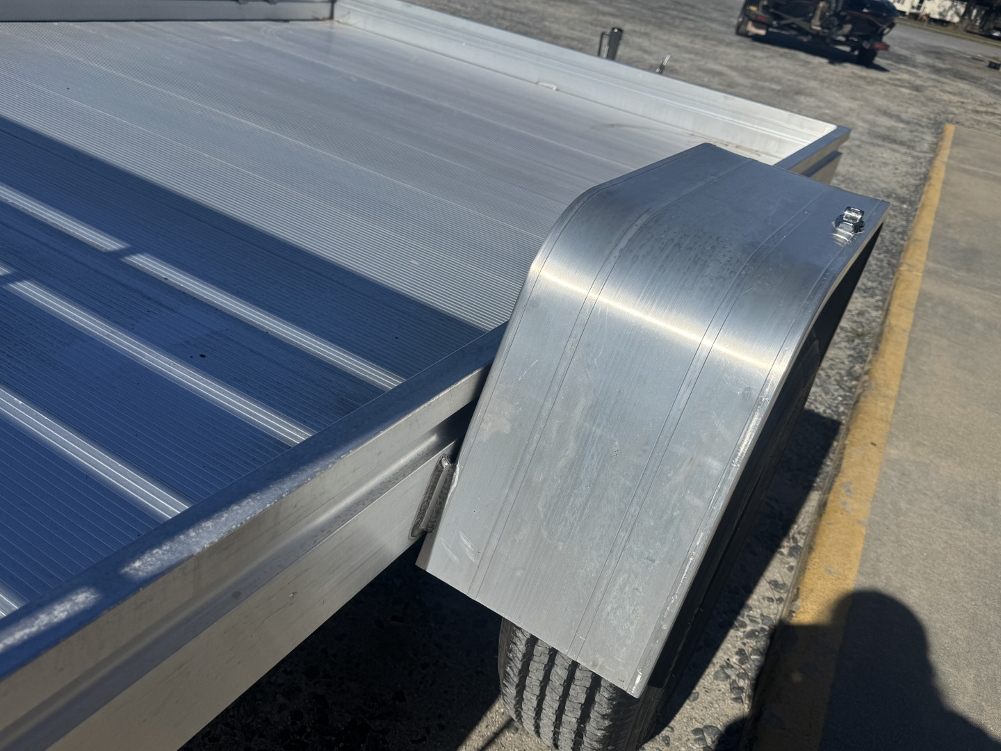 New 2027 Aluma 7810ESA Utility Trailer