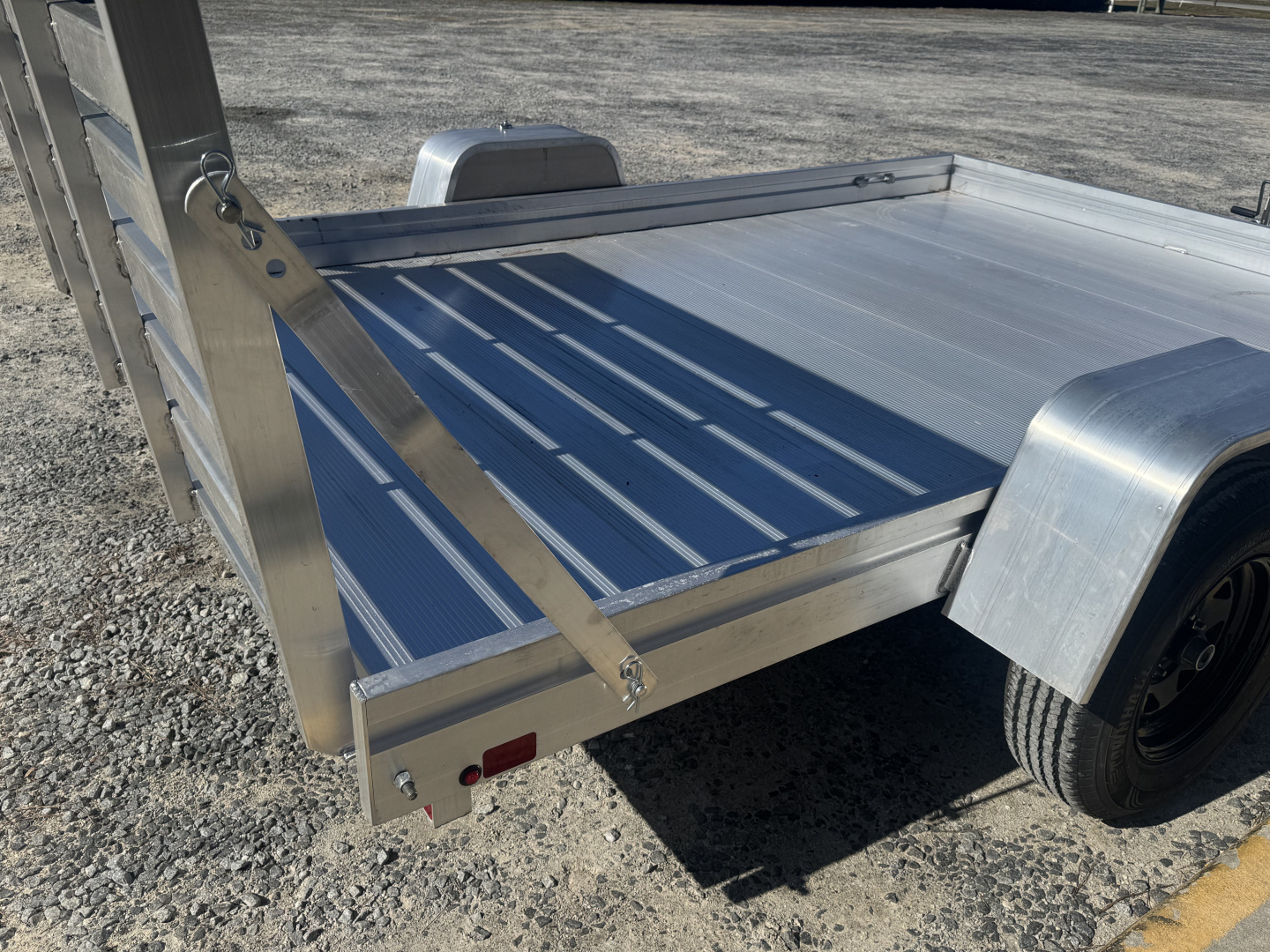 New 2027 Aluma 7810ESA Utility Trailer