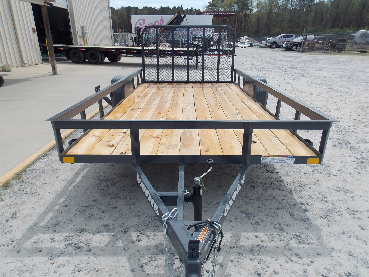 New 2027 Good Guys Trailers GG US8A1413CSAT17IC Utility Trailer