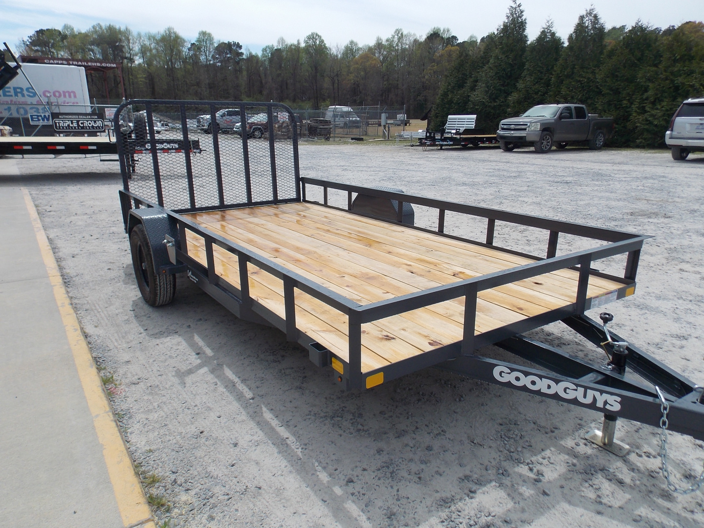 New 2027 Good Guys Trailers GG US8A1413CSAT17IC Utility Trailer