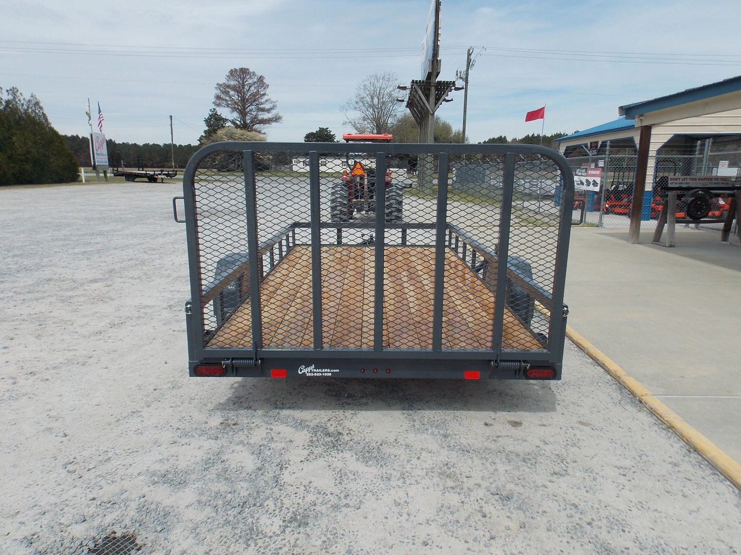 New 2027 Good Guys Trailers GG US8A1413CSAT17IC Utility Trailer