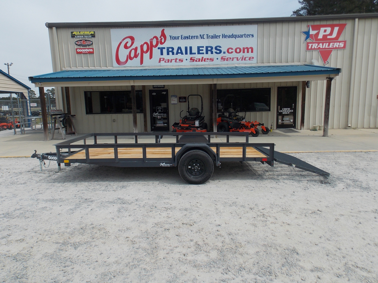 New 2027 Good Guys Trailers GG US8A1413CSAT17IC Utility Trailer