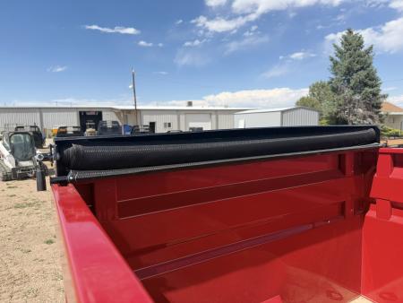 New 2026 Load Trail 7-14-4H Telescopic Gooseneck Dump W/ Hydraulic Jacks 7K Axles