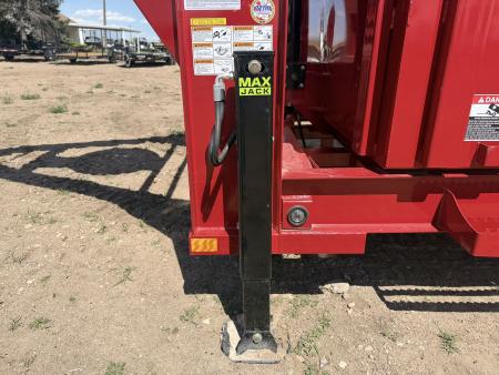 New 2026 Load Trail 7-14-4H Telescopic Gooseneck Dump W/ Hydraulic Jacks 7K Axles