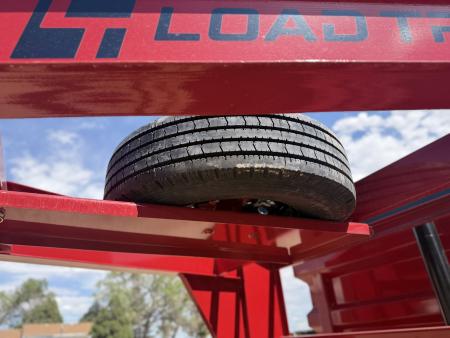 New 2026 Load Trail 7-14-4H Telescopic Gooseneck Dump W/ Hydraulic Jacks 7K Axles