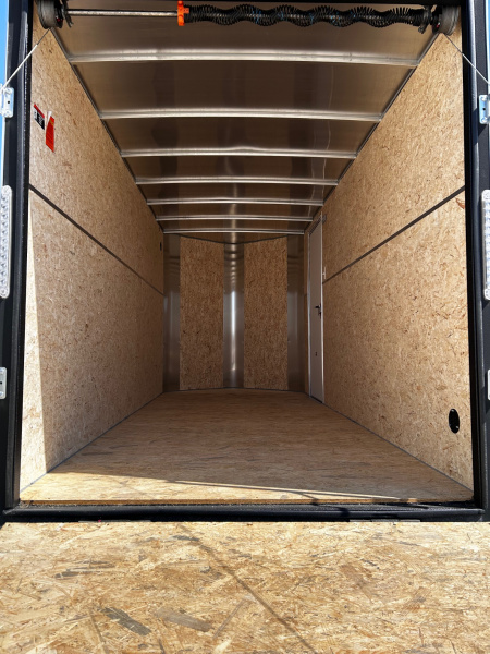 New $$ SALE $$ 2025 H&H Trailers 6X14 6'6" INTERIOR RAMP DOOR Cargo / Enclosed Trailer