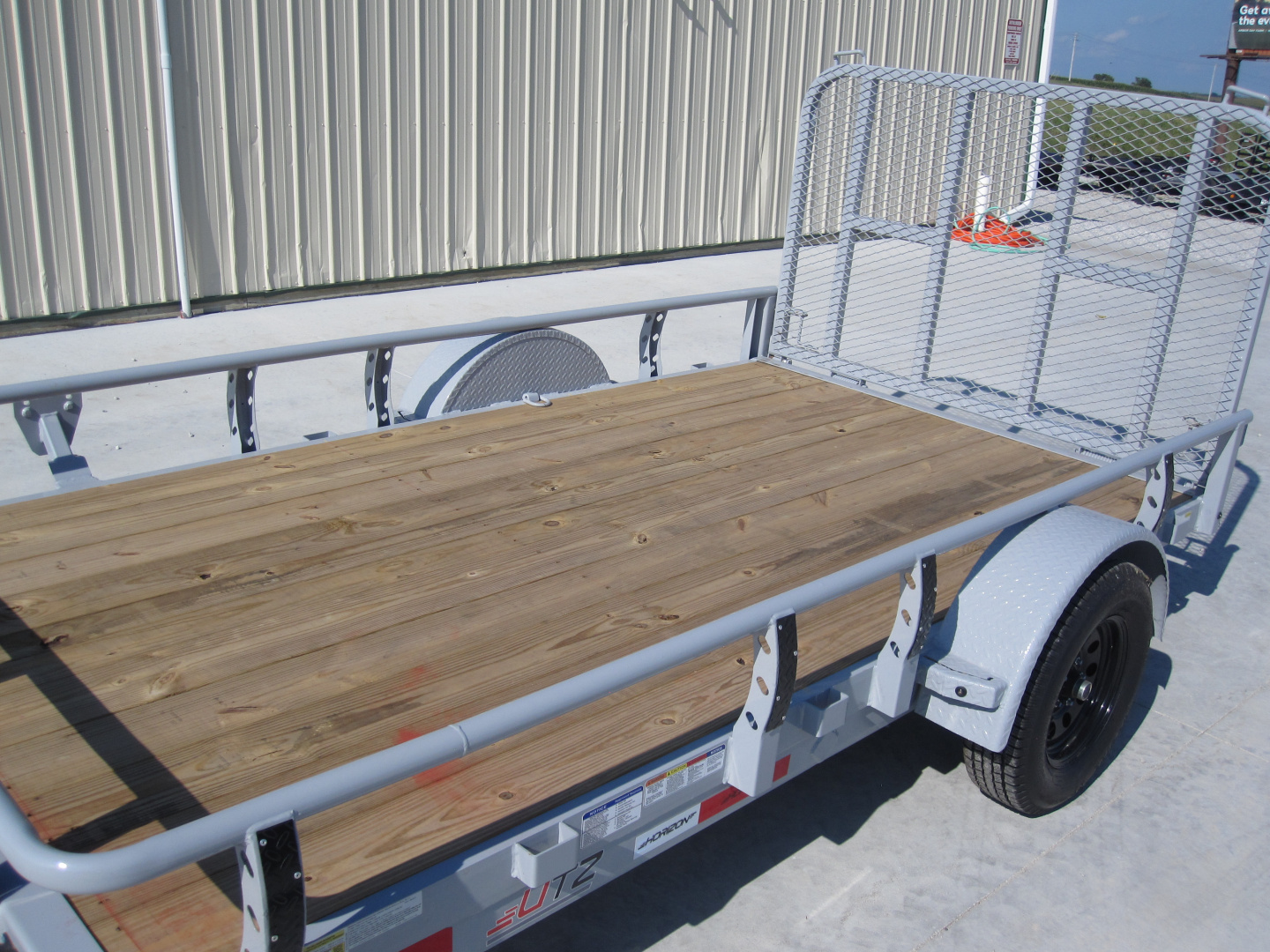 New 2026 Horizon Trailers 77x12 UTZ Premium Utility Trailer