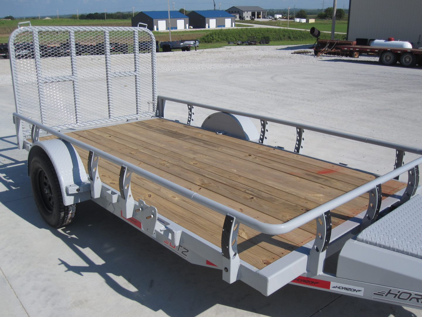 New 2026 Horizon Trailers 77x12 UTZ Premium Utility Trailer