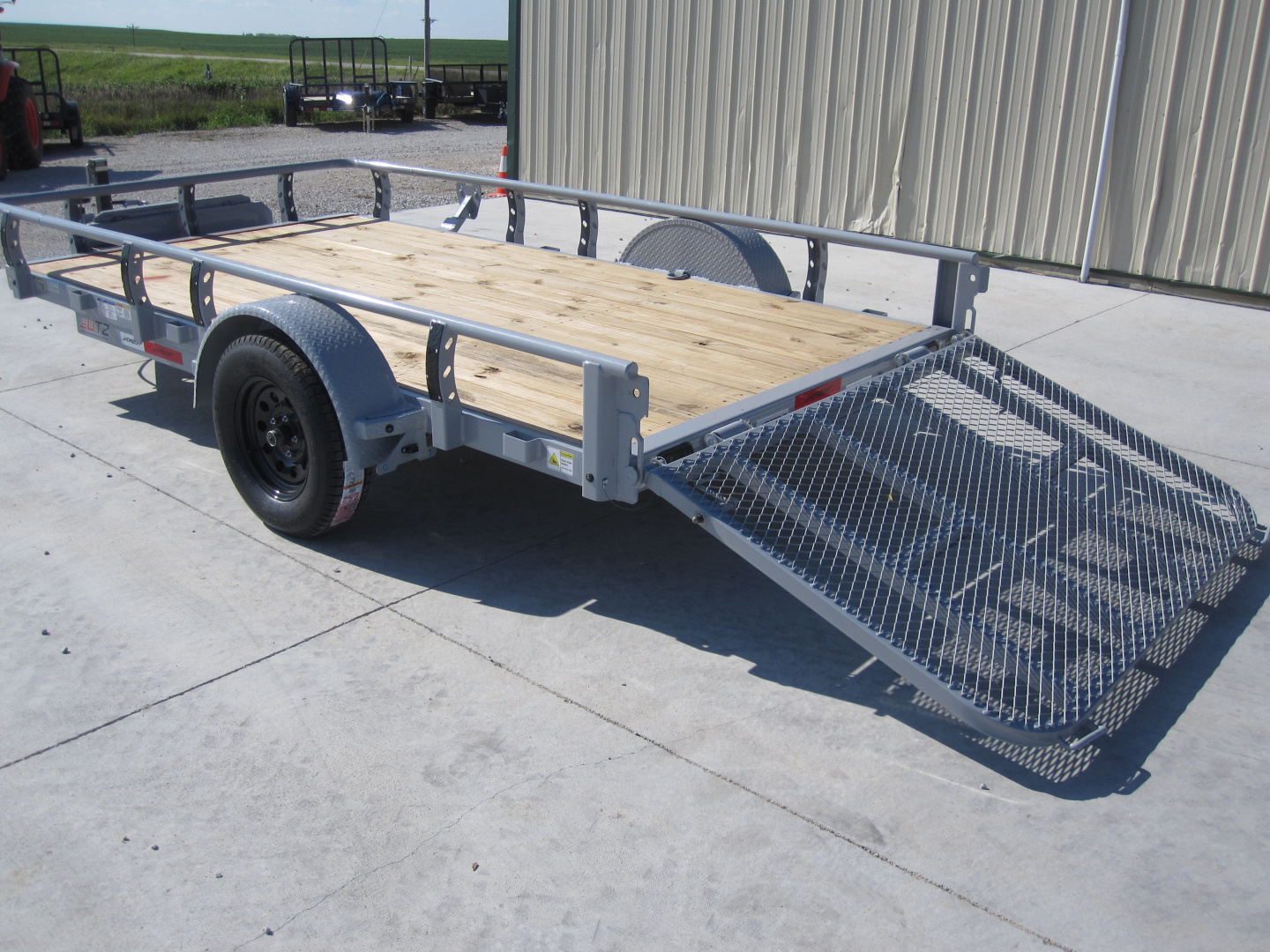 New 2026 Horizon Trailers 77x12 UTZ Premium Utility Trailer