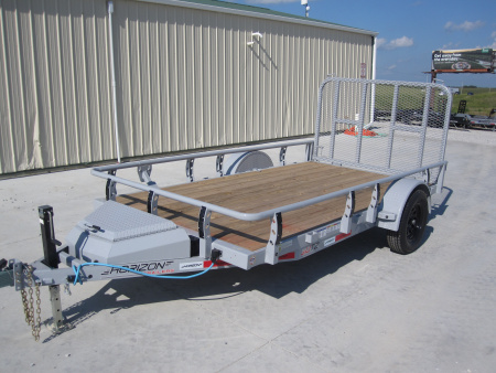 New 2026 Horizon Trailers 77x12 UTZ Premium Utility Trailer