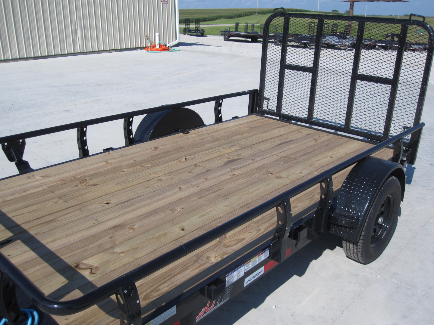 New 2026 Horizon Trailers 77x12 UTZ Premium Utility Trailer