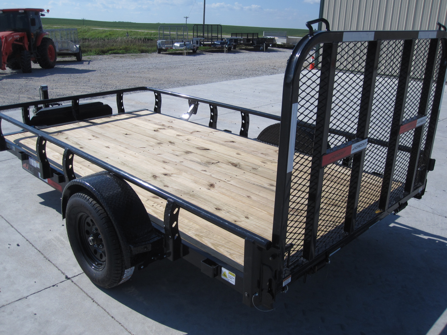 New 2026 Horizon Trailers 77x12 UTZ Premium Utility Trailer