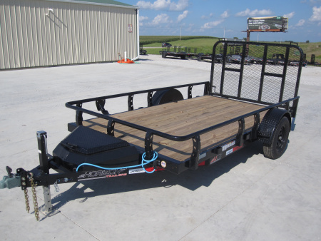 New 2026 Horizon Trailers 77x12 UTZ Premium Utility Trailer