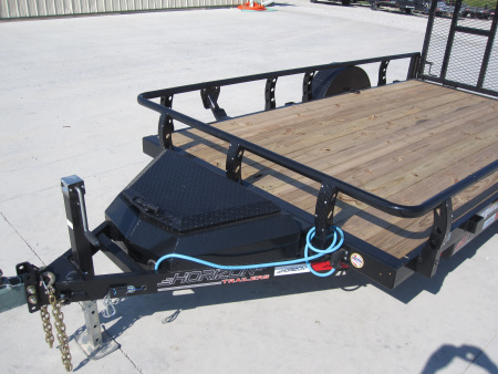 New 2026 Horizon Trailers 77x12 UTZ Premium Utility Trailer