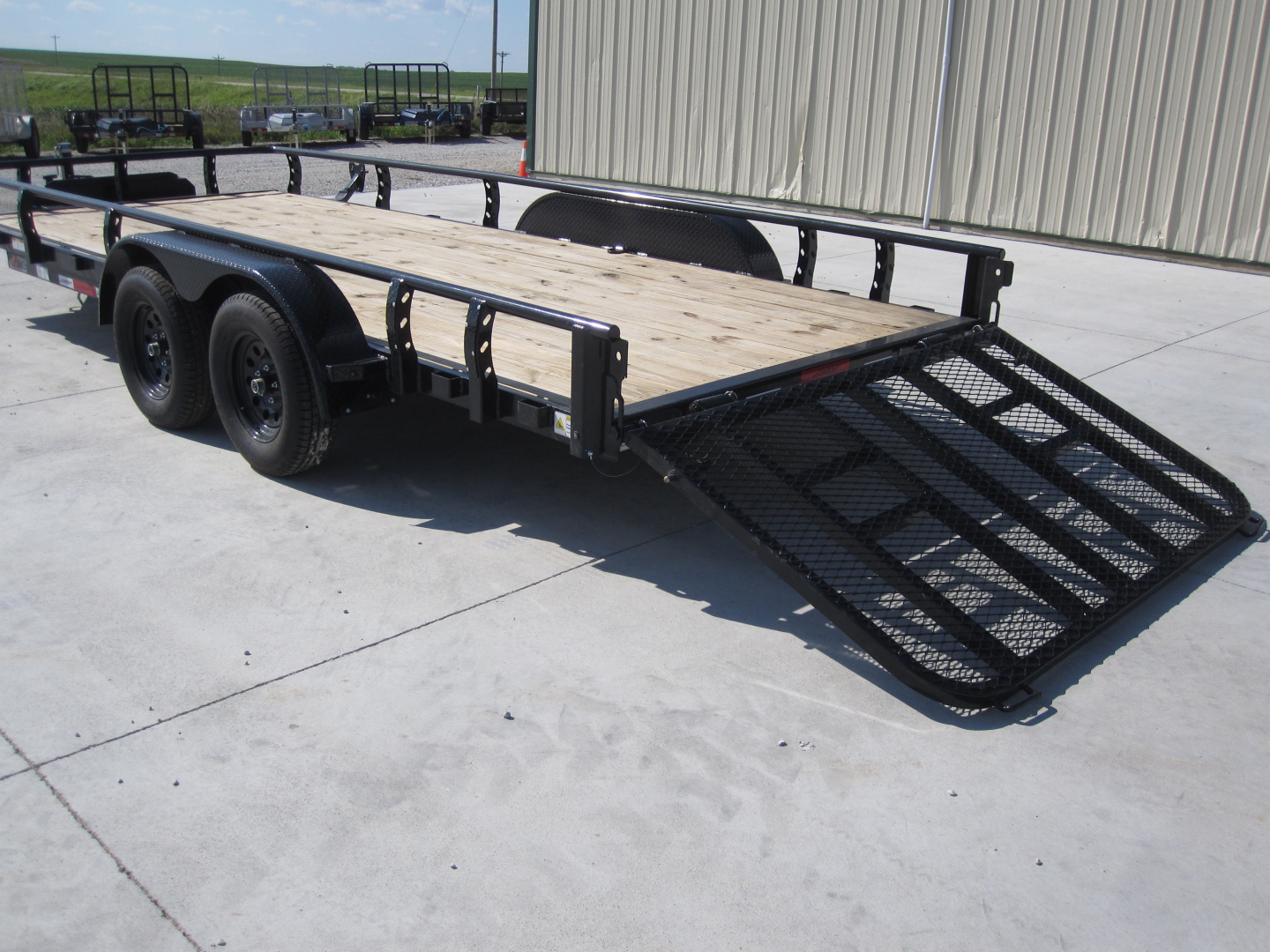 New 2025 Horizon Trailers 83x16 UTZ Premium Tandem Axle Utility Trailer