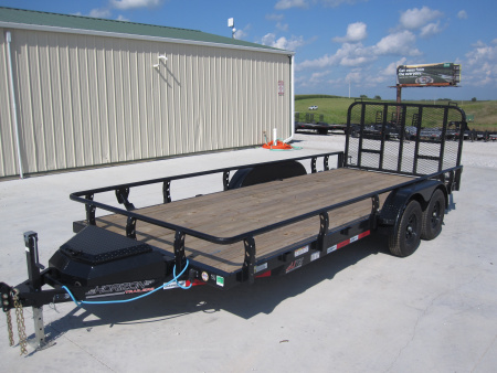 New 2025 Horizon Trailers 83x16 UTZ Premium Tandem Axle Utility Trailer
