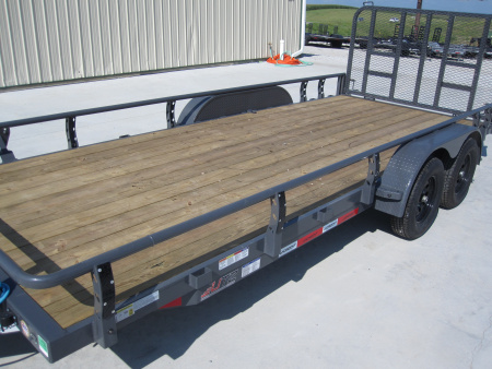 New 2025 Horizon Trailers 83x18 UTZ Premium Tandem Axle Utility Trailer