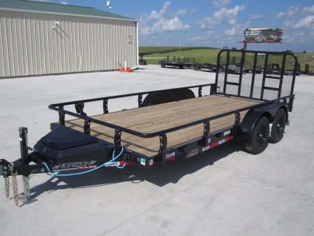 New 2025 Horizon Trailers 83x18 UTZ Premium Tandem Axle Utility Trailer