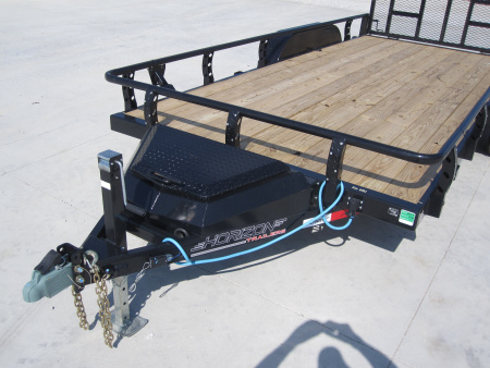 New 2025 Horizon Trailers 83x18 UTZ Premium Tandem Axle Utility Trailer