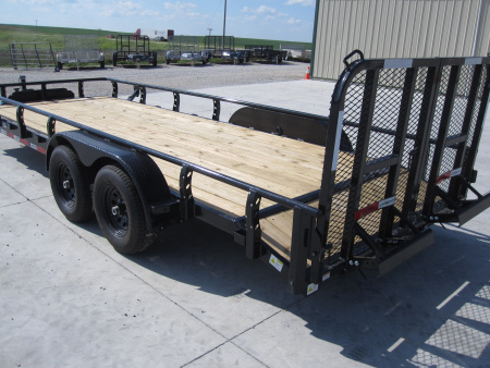 New 2025 Horizon Trailers 83x20 UTZ Premium Tandem Axle Utility Trailer