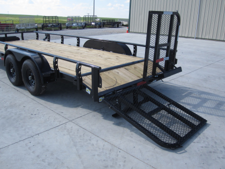 New 2025 Horizon Trailers 83x20 UTZ Premium Tandem Axle Utility Trailer