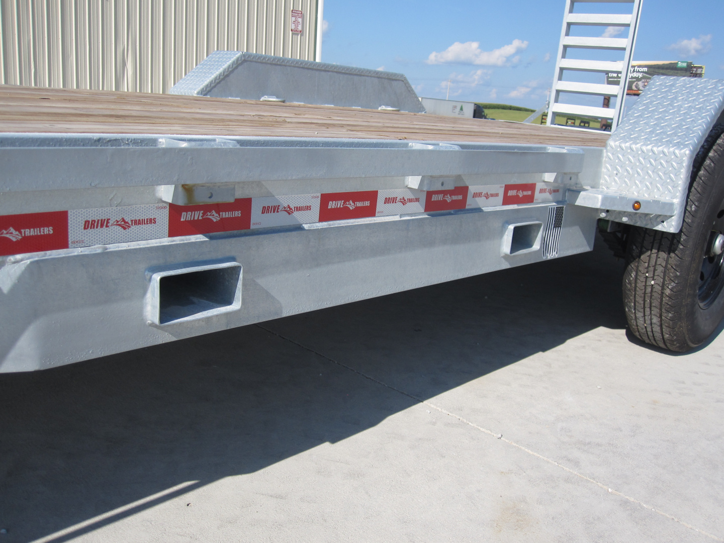 New 2026 Drive Trailers 83x20 Galvanized Equipment Trailer