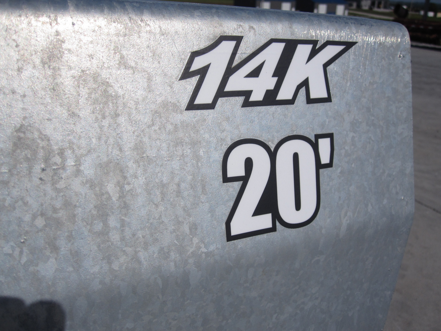 New 2026 Drive Trailers 83x20 Galvanized Equipment Trailer