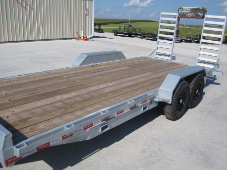 New 2026 Drive Trailers 83x20 Galvanized Equipment Trailer