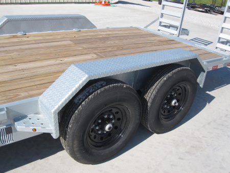 New 2026 Drive Trailers 83x20 Galvanized Equipment Trailer
