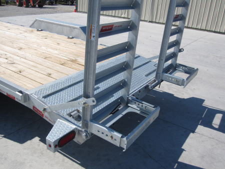 New 2026 Drive Trailers 83x20 Galvanized Equipment Trailer