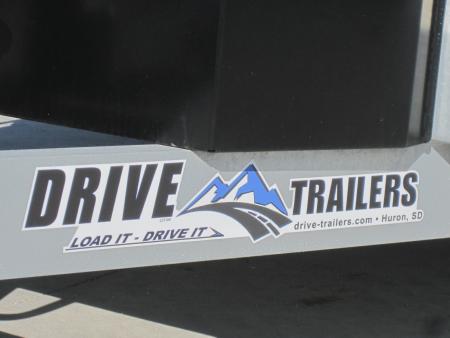 New 2026 Drive Trailers 83x22 Galvanized Lo-Pro Tilt Trailer