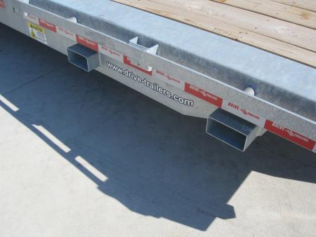 New 2026 Drive Trailers 83x22 Galvanized Lo-Pro Tilt Trailer