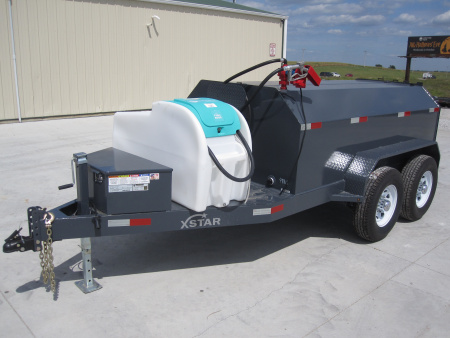 New 2025 Texstar X-Star 990 Gallon Fuel Trailer