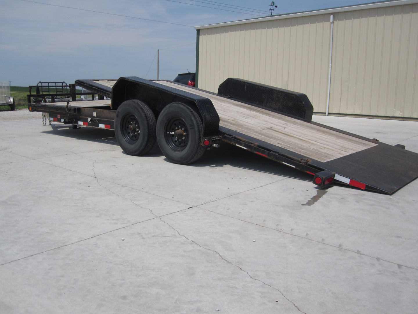 Used 2022 PJ Trailers Lo-Pro Tilt Trailer