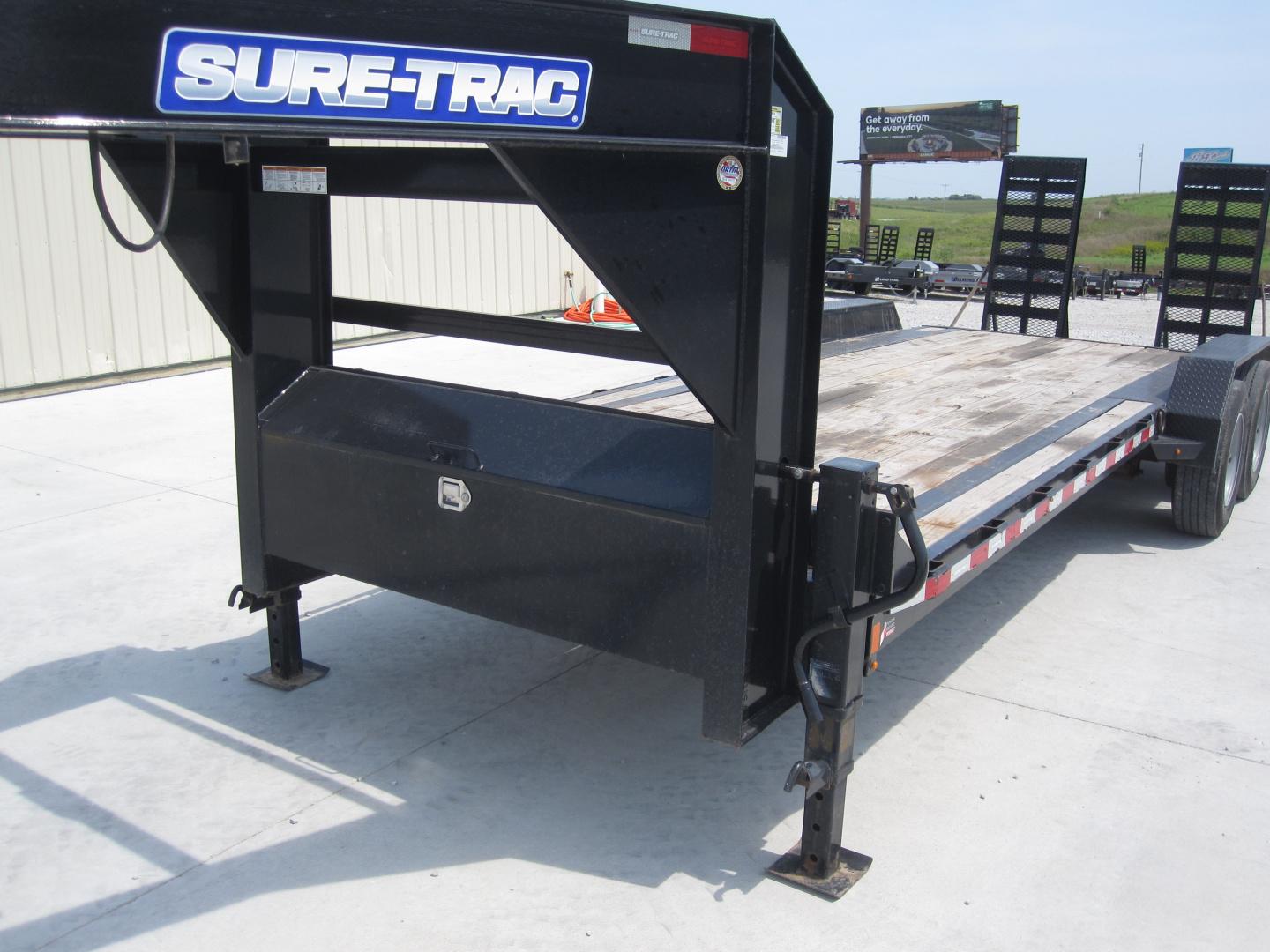 Used 2022 Sure-Trac HD 20K Gooseneck Equipment Trailer