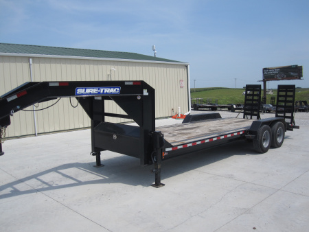 Used 2022 Sure-Trac HD 20K Gooseneck Equipment Trailer