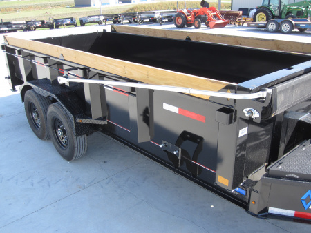 New 2026 Diamond C Trailers LPT-207 82x16 Lo-Pro Pacesetter Edition Dump Trailer