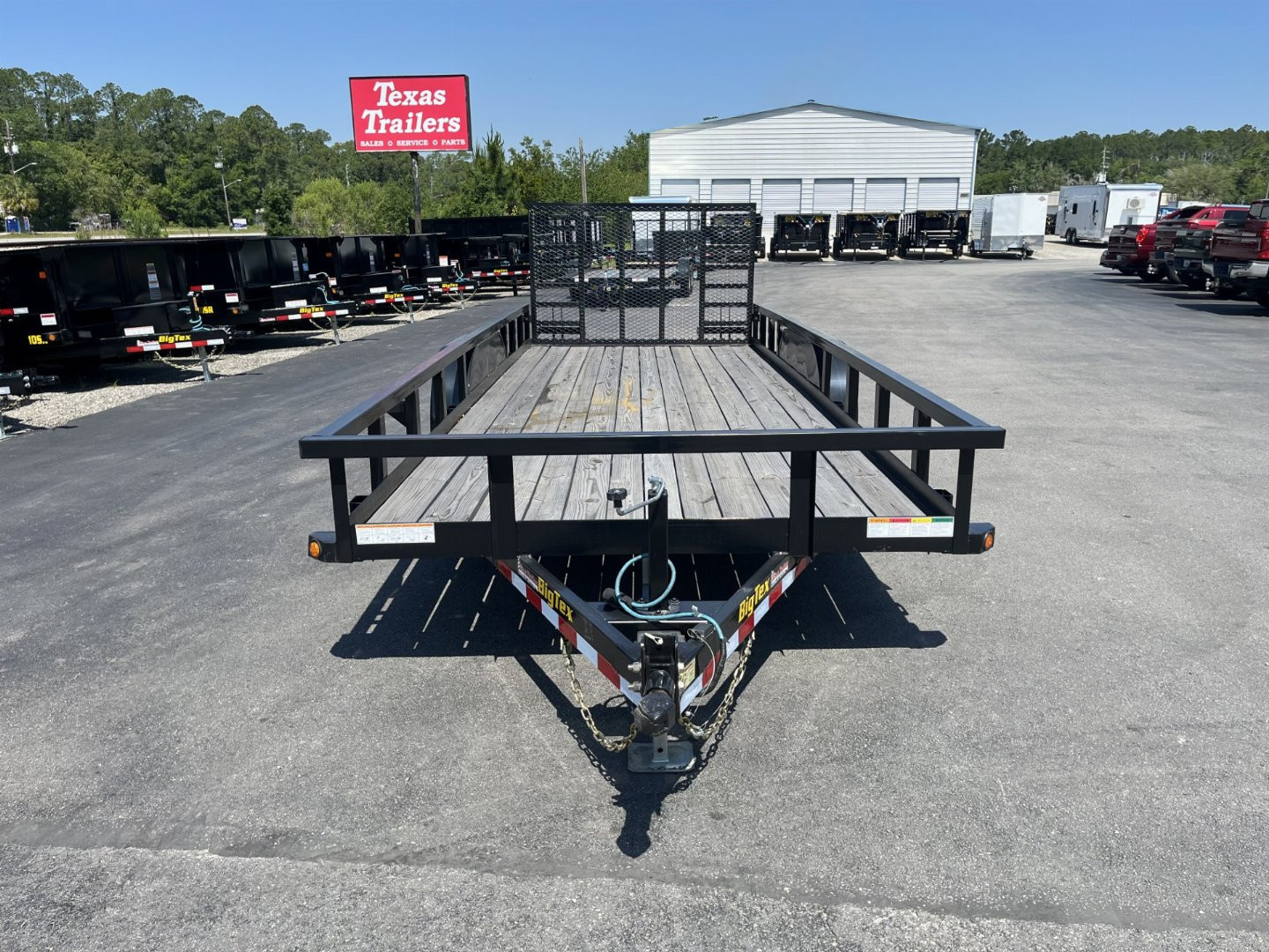 New 10PI-20BK4HDIR BIG TEX 7' X 20' UTILITY TRAILER