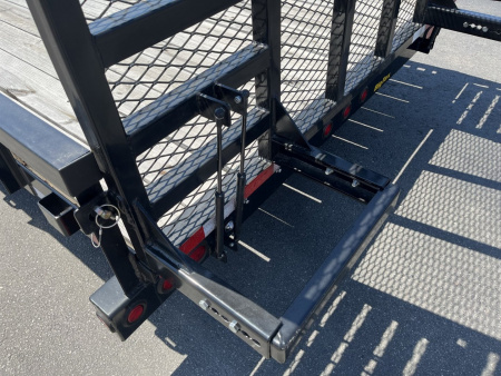 New 10PI-20BK4HDIR BIG TEX 7' X 20' UTILITY TRAILER