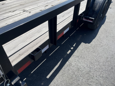 New 10PI-20BK4HDIR BIG TEX 7' X 20' UTILITY TRAILER