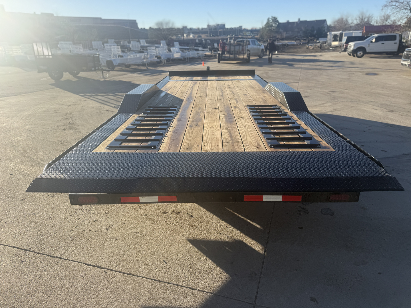 New 2026 Midsota 8.6x22 Widebody 17.6 GVWR Flatbed Trailer