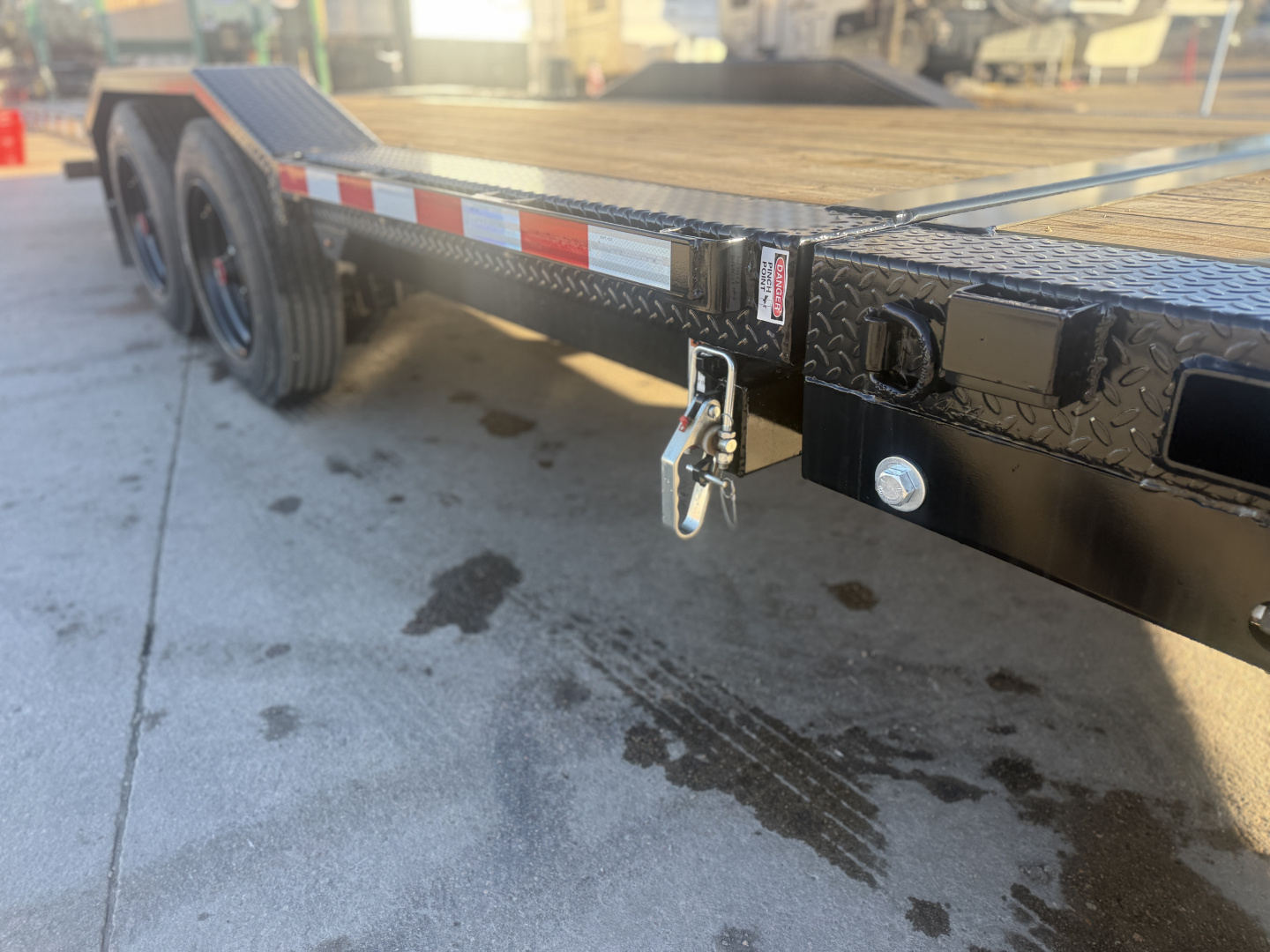 New 2026 Midsota 8.6x22 Widebody 17.6 GVWR Flatbed Trailer